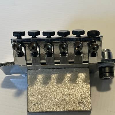 1990's Korean Ibanez RG Series SLT101 SLT-101 Chrome Floyd Rose Single Locking Tremolo Bridge image 5