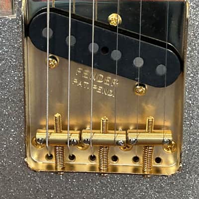 Fender Buck Owens Signature Telecaster 2024 - Red/Silver/Blue Sparkle 7lbs. 15.2oz. #MX24068200 image 10