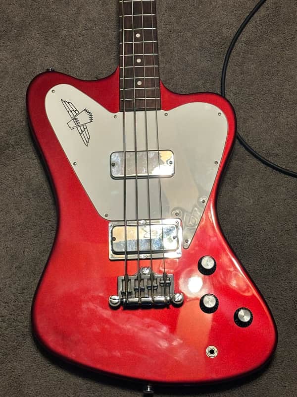 Gibson Non-Reverse Thunderbird - Sparkling burgundy image 1
