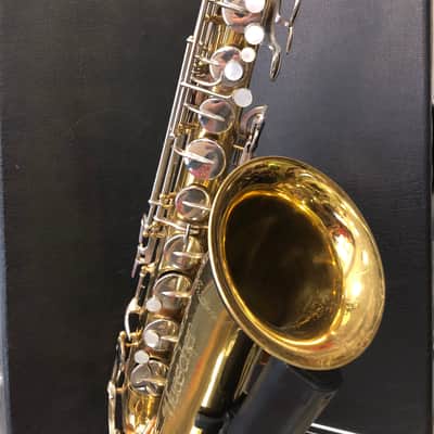 Buescher Tenorsaxofon Aristocrat Gold Saxophon Tenor USA image 3