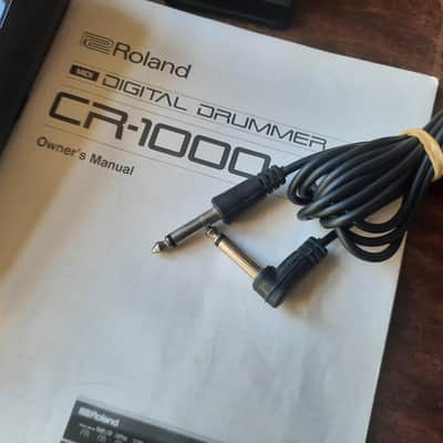 Roland CR-1000 /w 2 original footswitches and manual image 6