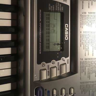 Casio CTK-496 100 Song Bank Keyboard MIDI Jacks & Mic Mix In & AC Adapter image 6