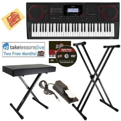 Casio CT-X3000 61-Key Keyboard w/ Adjustable Stand