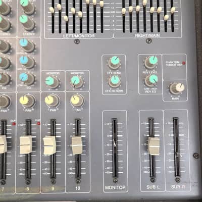 Electro-Voice EV 100M Entertainer 10-Channel Stereo Powered Mixer AS IS image 4