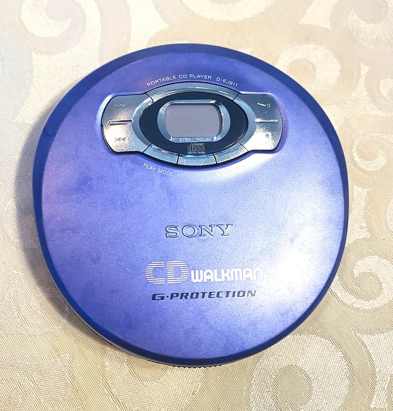 Sony Sony Walkman Portable Purple CD Player G-Protection Discman D-EJ611.