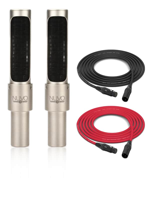AEA Nuvo N22 Stereo Mic Kit | Phantom Powered Ribbon Microphone (Stereo Pair) image 1