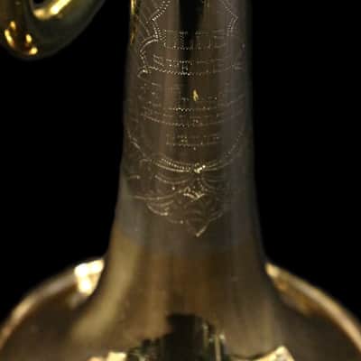 Vintage F.E. Olds Fullerton Special Trumpet; Ryan Kisor,  Lacquer image 11