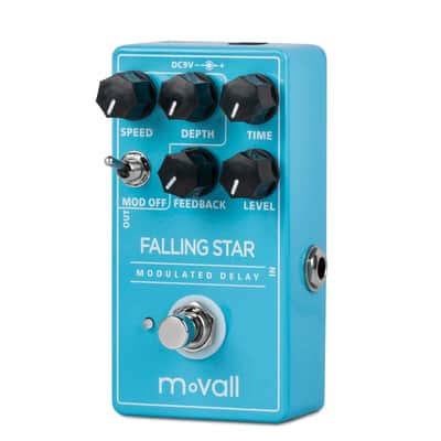 Movall MP104 Falling Star Modulated Delay Guitar Effect Pedal (Fast Free US Shipping!) image 2