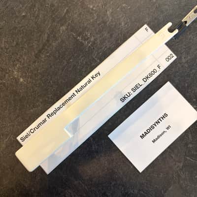 Fatar Replacement F Key (Siel & Crumar Synths) for Siel DK-600, Opera 6, DK-700, DK-80; Crumar Bit One, Bit 99