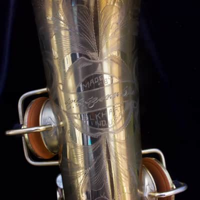 Conn New wonder II "Chu Berry" 1926 - Gold Plate image 3