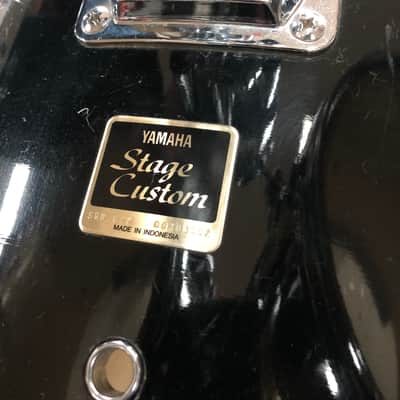 Yamaha Stage Custom Drum Kit (Mid ‘90s) - Black image 6