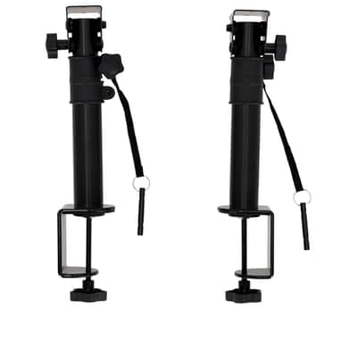 2 Presonus Eris Studio 4 Powered 4.5" Studio Monitor Speakers+Stands w/Desk Clamps image 5
