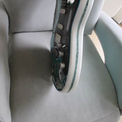 Fender Stratocaster American Standard  1997 - Soft Turquoise John Frusciante image 16
