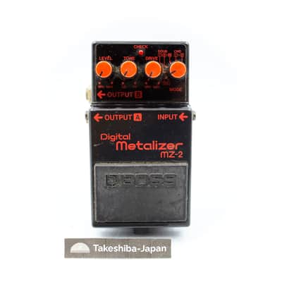 Boss MZ-2 Digital Metalizer 1991 Made in Japan Vintage Guitar Effect Pedal CD39377