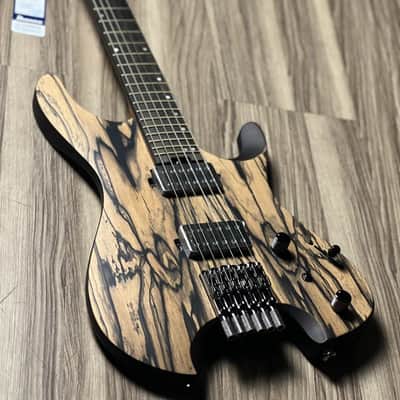 Ibanez Q52PE-NTF Pale Moon Ebony Headless with Bag in Natural Flat image 2