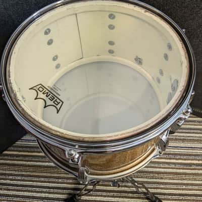 Ludwig Maple Rack Tom 12x8" - Champagne Sparkle re-wrap image 7
