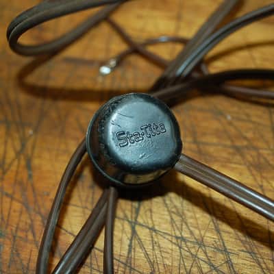 Used Original Vintage RARE Fender Tweed Deluxe Power cord 2 prong image 2