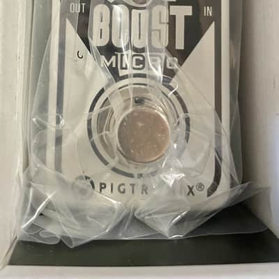 Pigtronix Class A Boost Micro 2018 - White / Black image 5