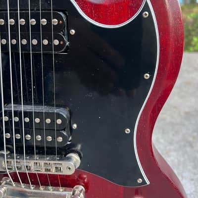 Gibson SG Faded T with Rosewood Fretboard 2017 - Gloss Worn Cherry image 9