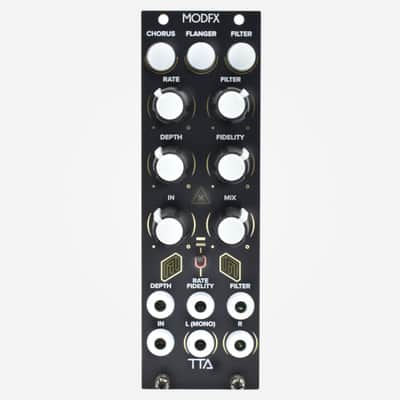 Tip Top Audio MODFX (Black Panel) Eurorack Chorus, Flange, and Modulation Effects Module image 1