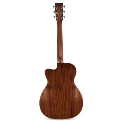 Martin Junior Series 000C Jr E StreetMaster Sapele Dark Mahogany Distressed image 5