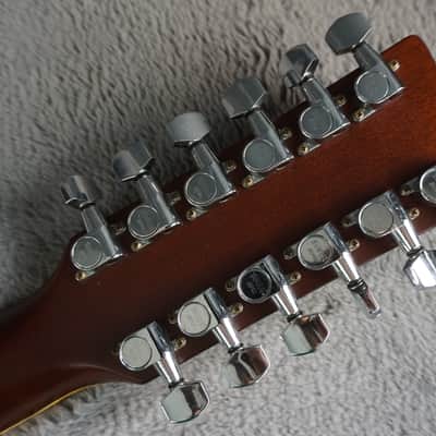 Yamaha L12-5A 12-String Acoustic Guitar MIJ w/ Original Hard Case image 20