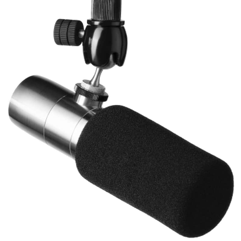 Earthworks ETHOS XLR Broadcasting Condenser Microphone, Stainless Steel image 1