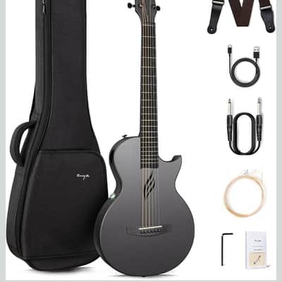 Enya Nova Go SP1 BLK Smart Acoustic Smart Guitar Built in Effects Carbon Fiber Acoustic-Electric Guitar 2025 image 7