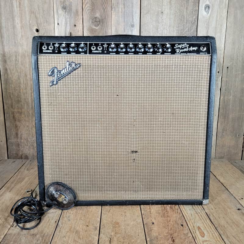 Fender Super Reverb 1965 4x10 Combo - Responsibly Serviced and ready to go! - Very Good