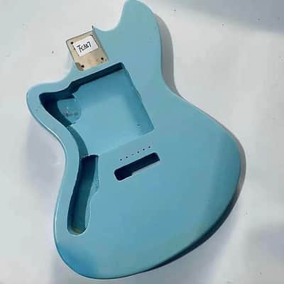 Light Blue Jazzmaster Style Left Hand Guitar Basswood Body image 1