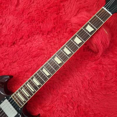 2011 Bacchus BSG-STD SG Standard - Classic Series - Brown Lacquer Finish - All Original - Made In Japan MIJ image 6