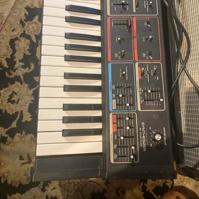Realistic by Moog MG-1 Concertmate Analog Synthesizer 1980s - Black image 3