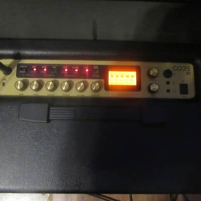 Marshall Code 50 guitar amp 50 watts 2010s with pedal image 2