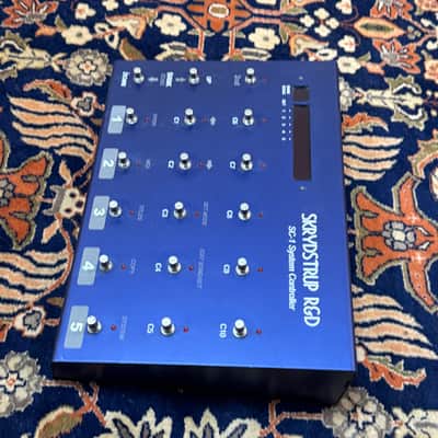 SKRYDSTRUP R&D SC1 System MIDI Controller Pedalboard - Blue image 3