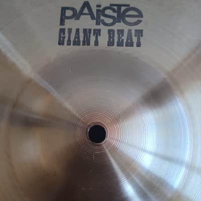 Paiste 20" Giant Beat PRE SERIAL BLACK LABEL Crash/Ride Cymbal 1971 image 3