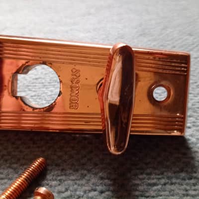 Sonor Hilite Exclusive Tom mount plate 80s-90s - Copper ( Gold) image 3