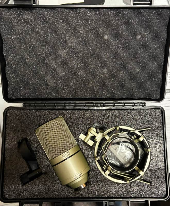 MXL 990 Condenser Microphone 2010s - Metal image 1