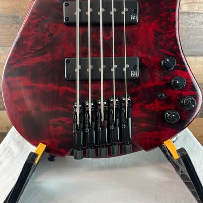 Ibanez EHB1505-SWL, Stained Wine Red Low Gloss, Free Ship, Gig Bag, 912 image 8