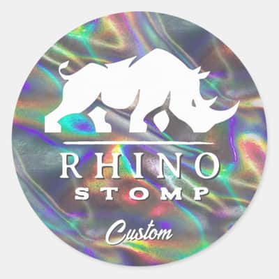 Rhino Stomp Box Custom - Black Limba image 4
