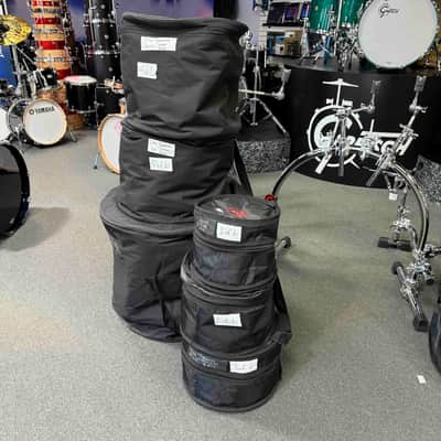 ~LIMITED EDITION!~ DW Timeless Timber 30th Anniversary Lake Superior Birch 6-Piece 8/10/12/14/16/22 Drum Kit Set in Purple Burst Lacquer & Satin Chrome Hardware with SKB Soft-Shell Bags image 19