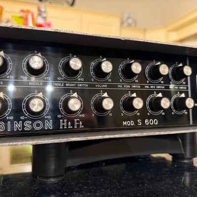 Binson Mod.S600 Preamp Reverb - Italy 1969 image 13