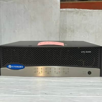 Crown CTs 8200 8CH 200W Power Amplifier #6276 (ONE) TrueHeartSound image 1