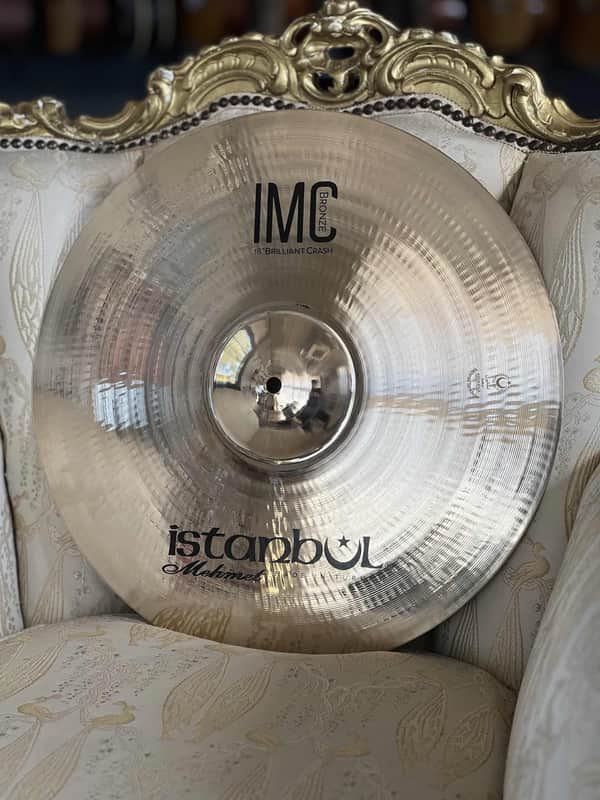 Istanbul Mehmet 18" IMC Bronze Brilliant Crash image 1