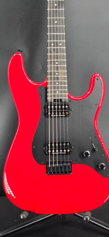Charvel Pro-Mod Plus So-Cal Style 1 HH HT E, Ebony Fingerboard, Ferrari Red image 1