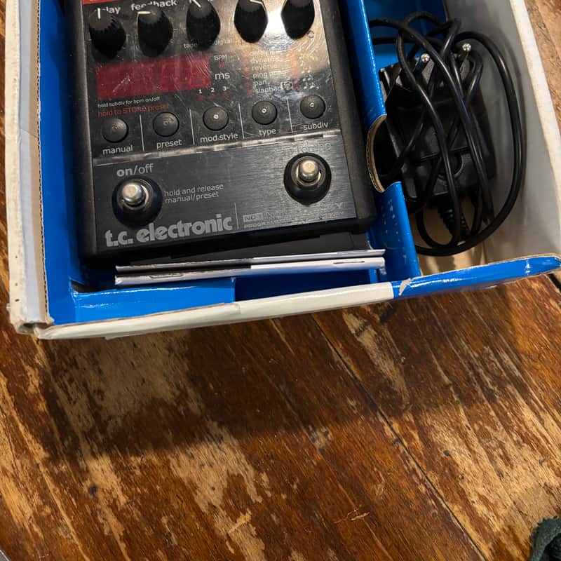 2004 – Present TC Electronic ND-1 Nova Delay Black