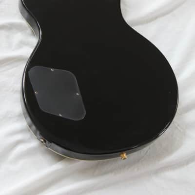 2010 Epiphone Tak Matsumoto Signature DC Les Paul Custom Electric Guitar - Ebony Finish + OHSC image 13