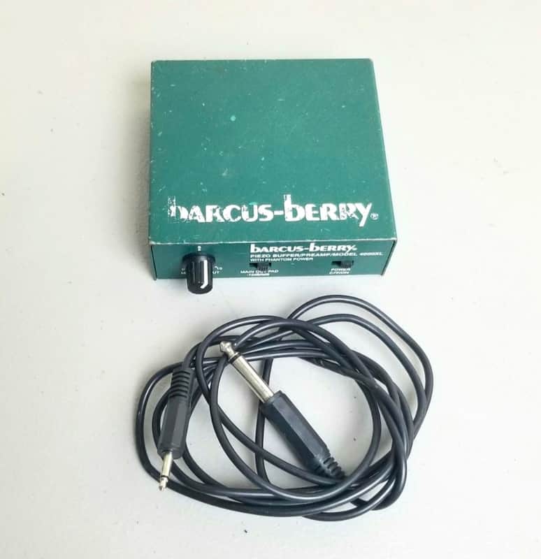 Barcus-Berry 4000XL Acoustic Piezo Pickup Buffer/Preamp - (No Reasonable OFFER Refused!!) image 1