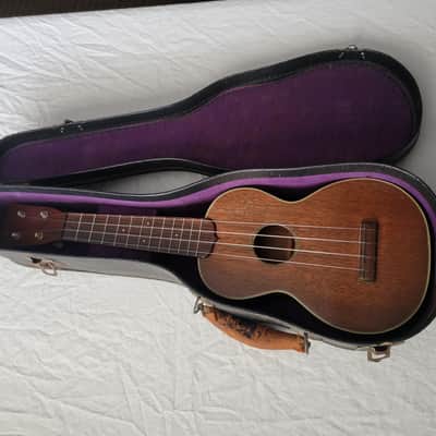 Martin Soprano Ukulele, Model 2, circa 1940's, w/ original case image 1