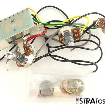Fender Squier Classic Vibe 60s Strat HSS POTS + 5 SWITCH Guitar Stratocaster! image 1