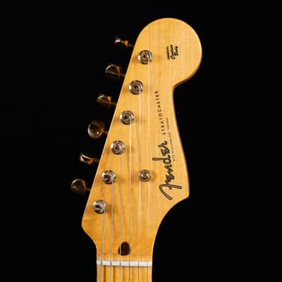 Fender Custom Shop 1955 Stratocaster - Lush Closet Classic - Black w/ Gold Hardware image 9